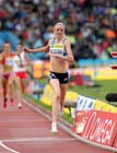 Eilish McColgan taking part in the 5000 metres at the Samsung Diamond League, Crystal Palace, London.
